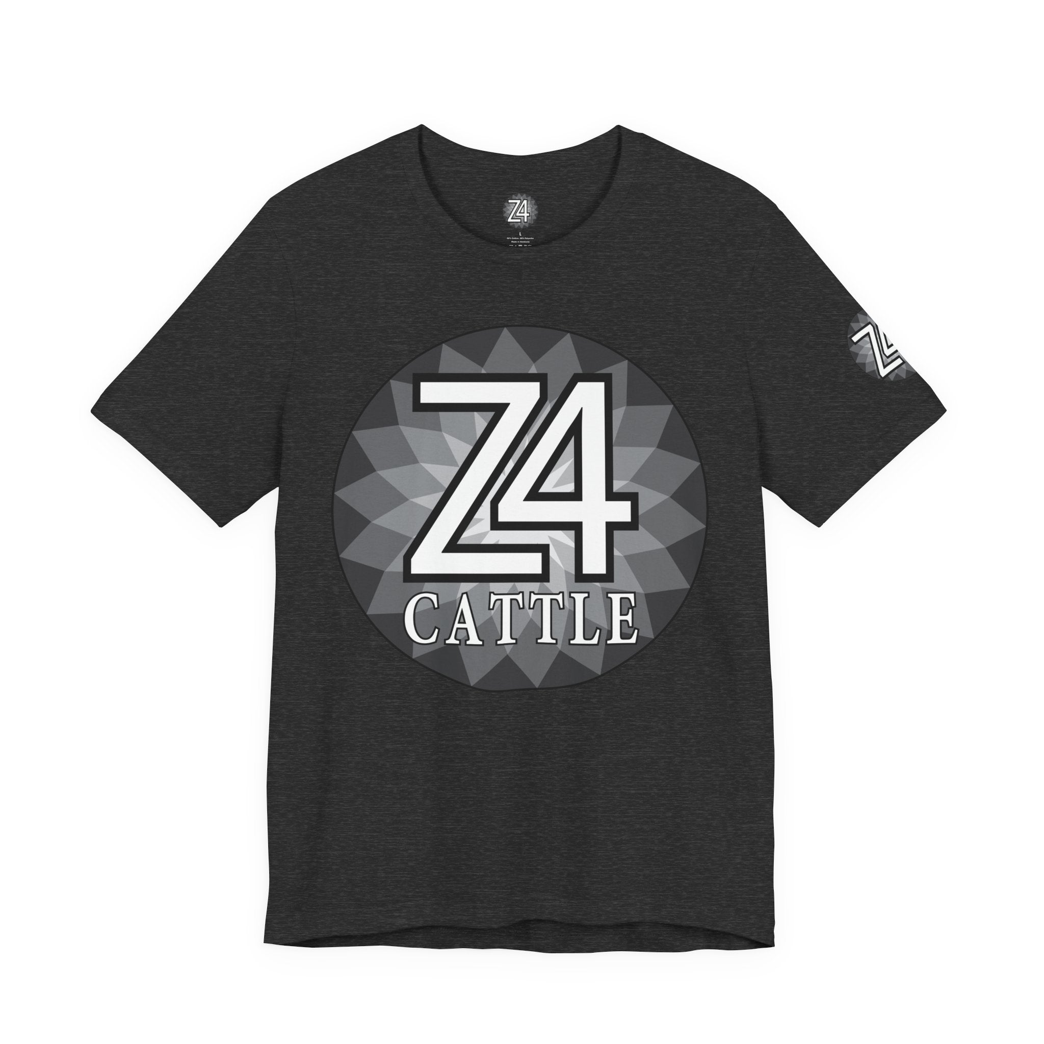 Z4 Calle Logo T-Shirt — Monochrome Urban Graphic Tee