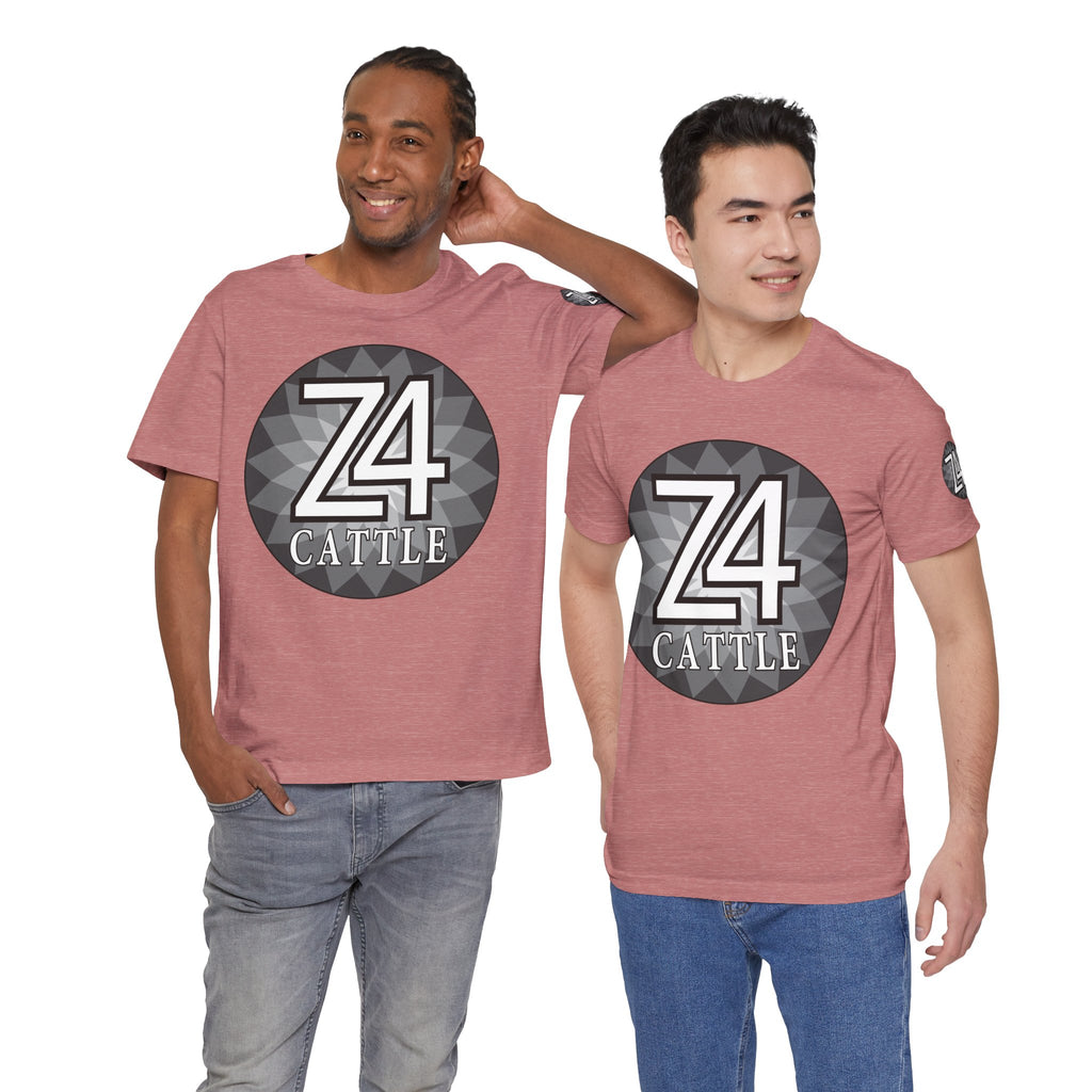 Z4 Calle Logo T-Shirt — Monochrome Urban Graphic Tee