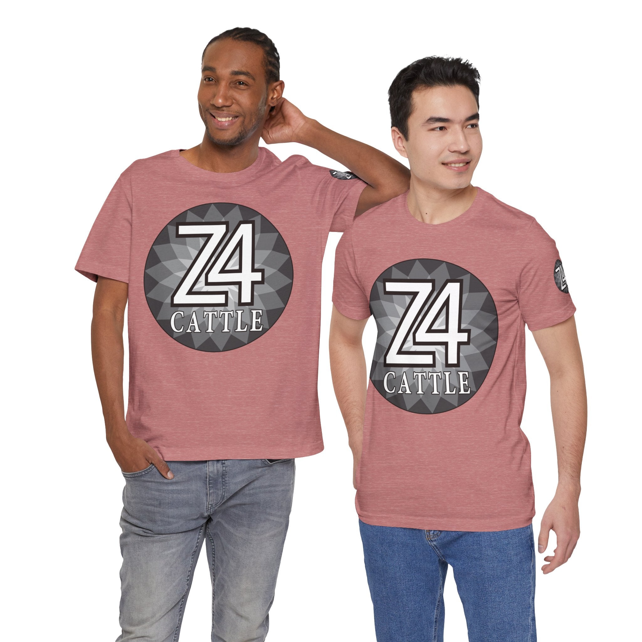 Z4 Calle Logo T-Shirt — Monochrome Urban Graphic Tee