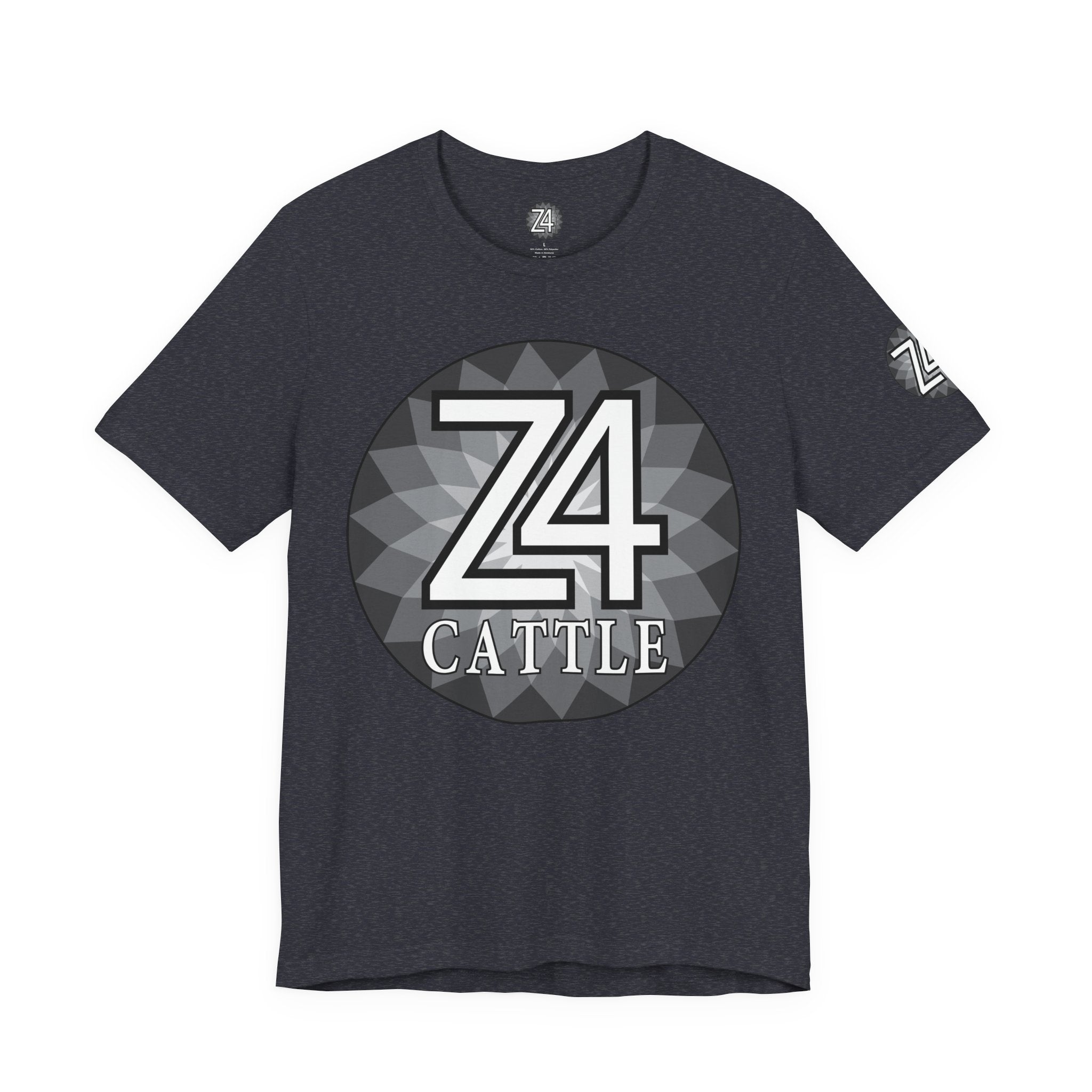 Z4 Calle Logo T-Shirt — Monochrome Urban Graphic Tee