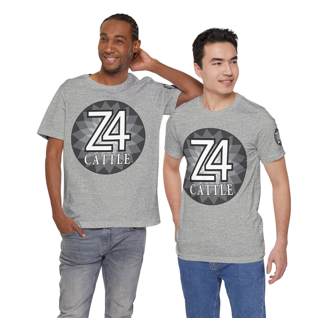 Z4 Calle Logo T-Shirt — Monochrome Urban Graphic Tee