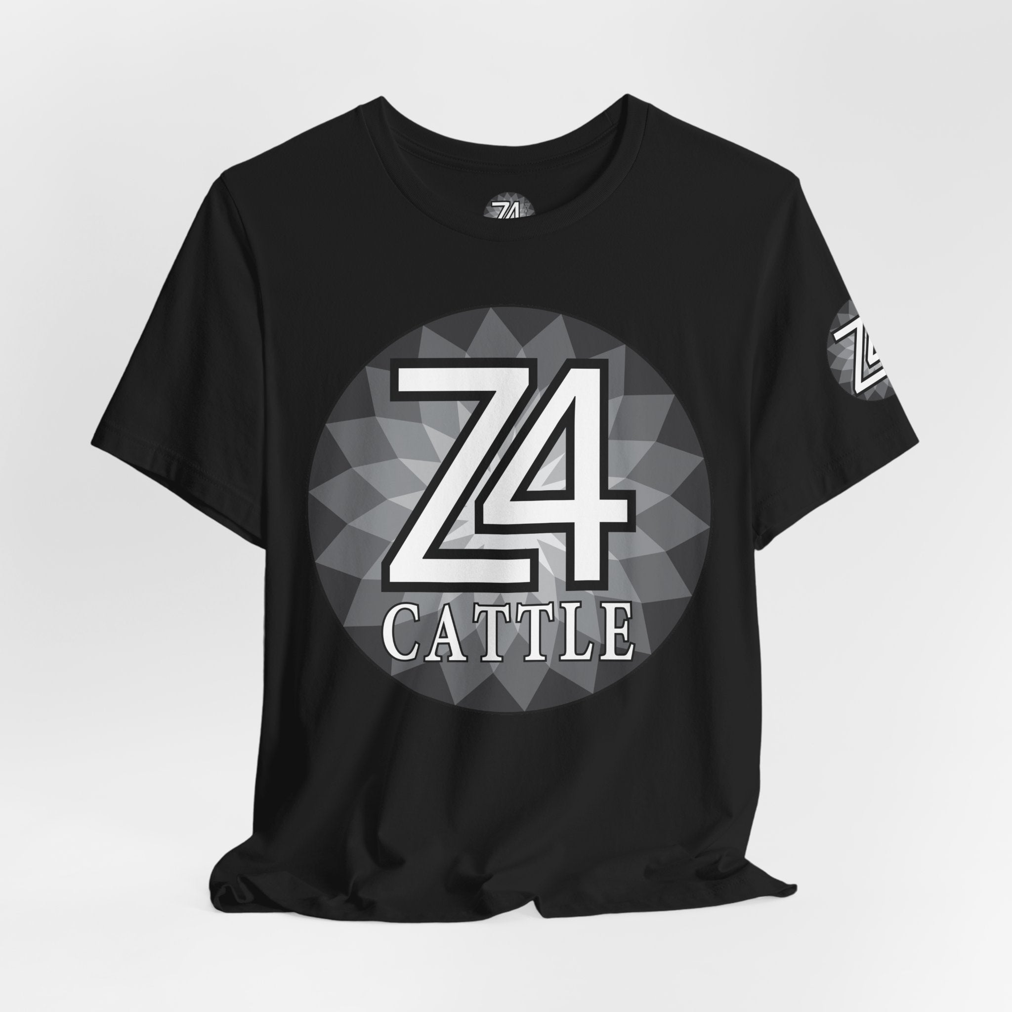 Z4 Calle Logo T-Shirt — Monochrome Urban Graphic Tee