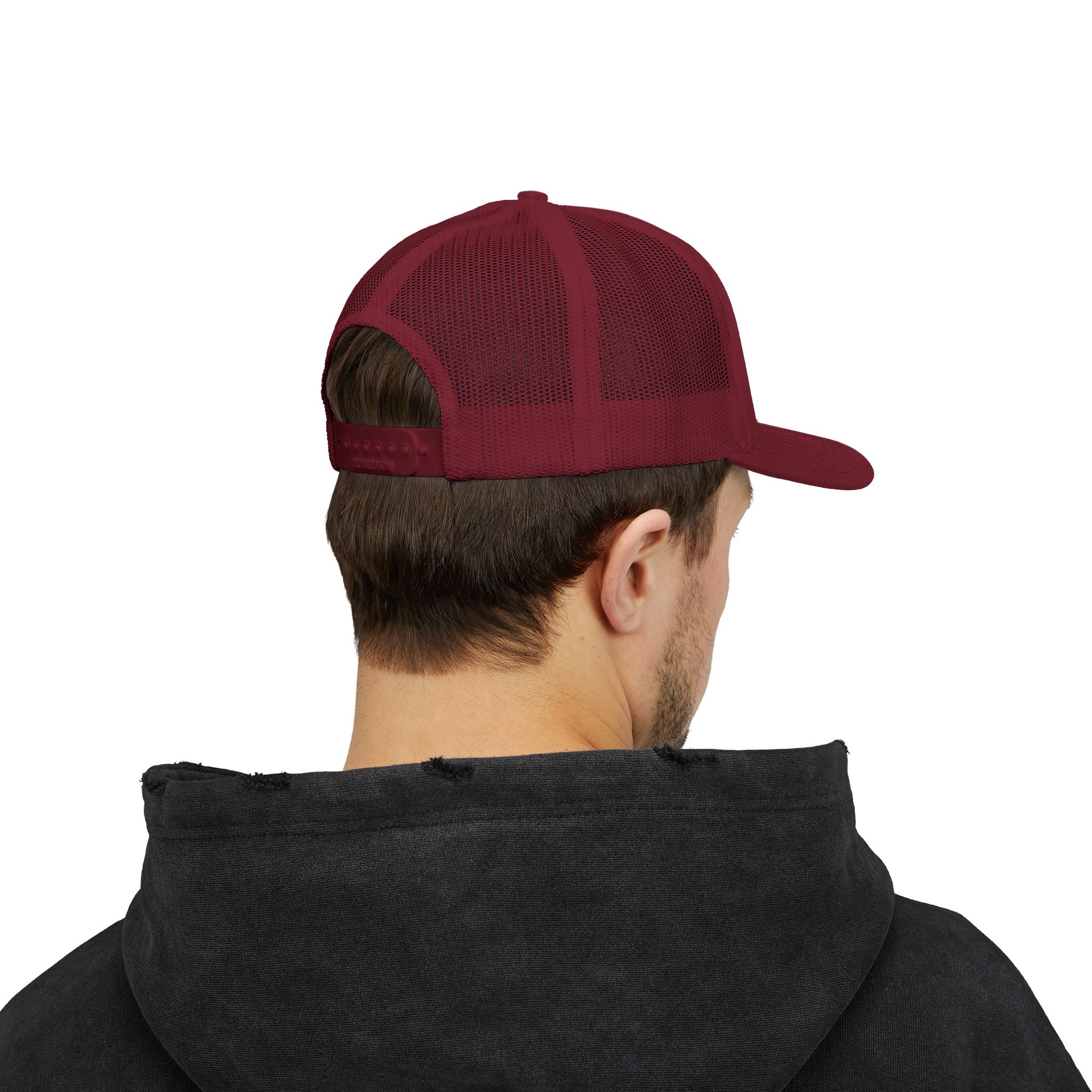Z4 Embroidered Trucker Cap — Vintage Denim Patch Snapback