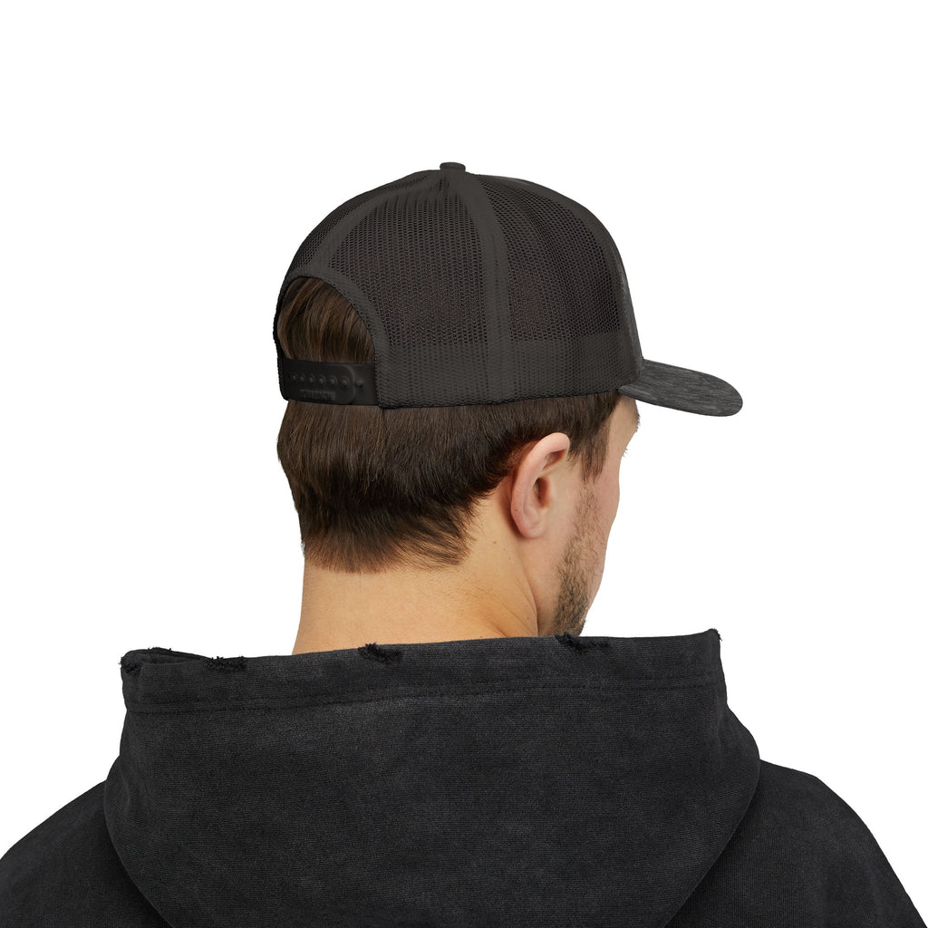 Z4 Embroidered Trucker Cap — Vintage Denim Patch Snapback