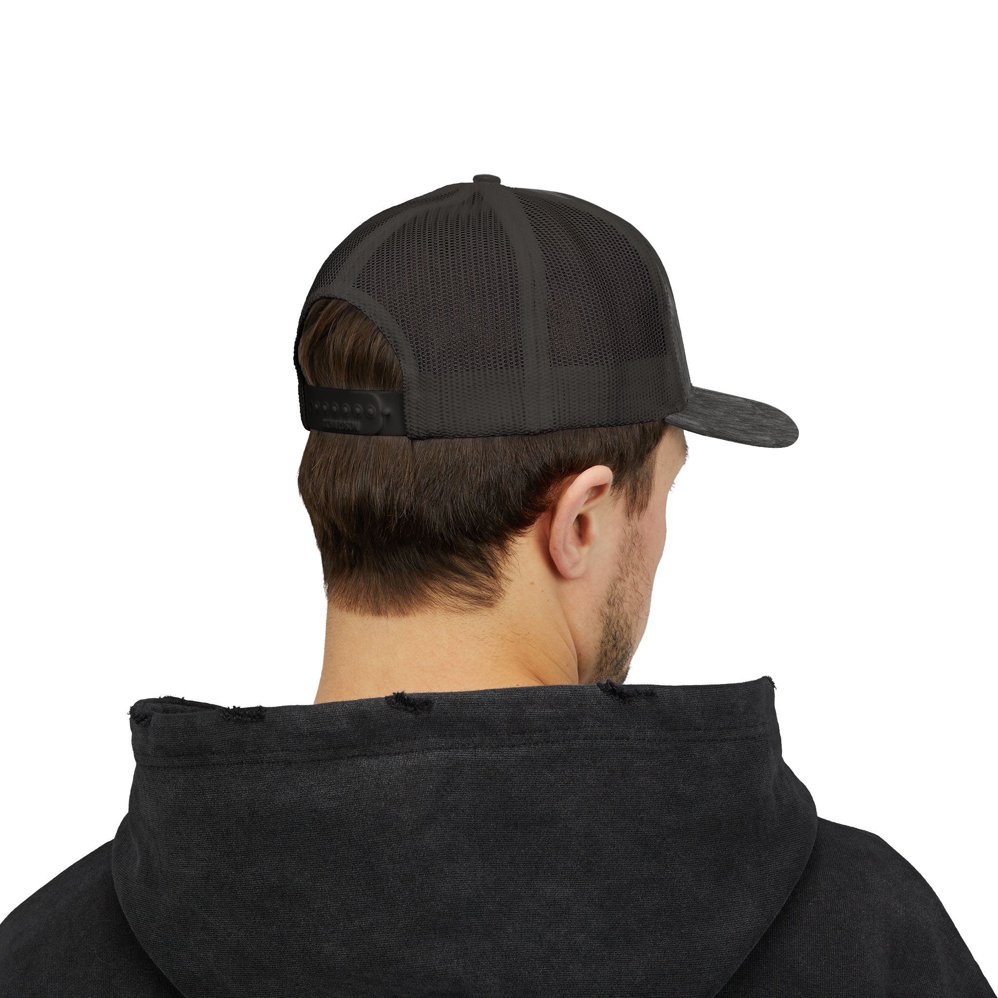 Z4 Embroidered Trucker Cap — Vintage Denim Patch Snapback