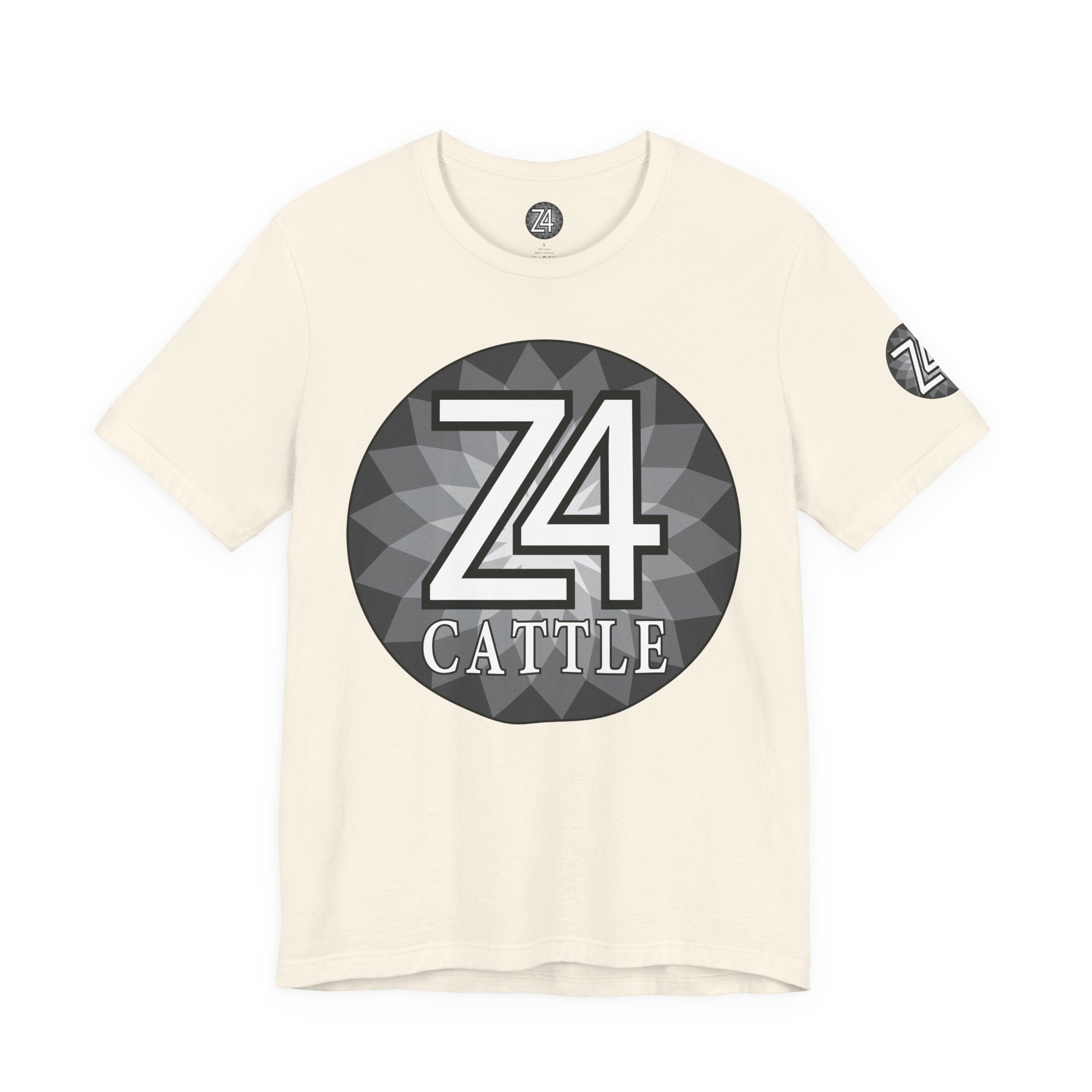Z4 Calle Logo T-Shirt — Monochrome Urban Graphic Tee