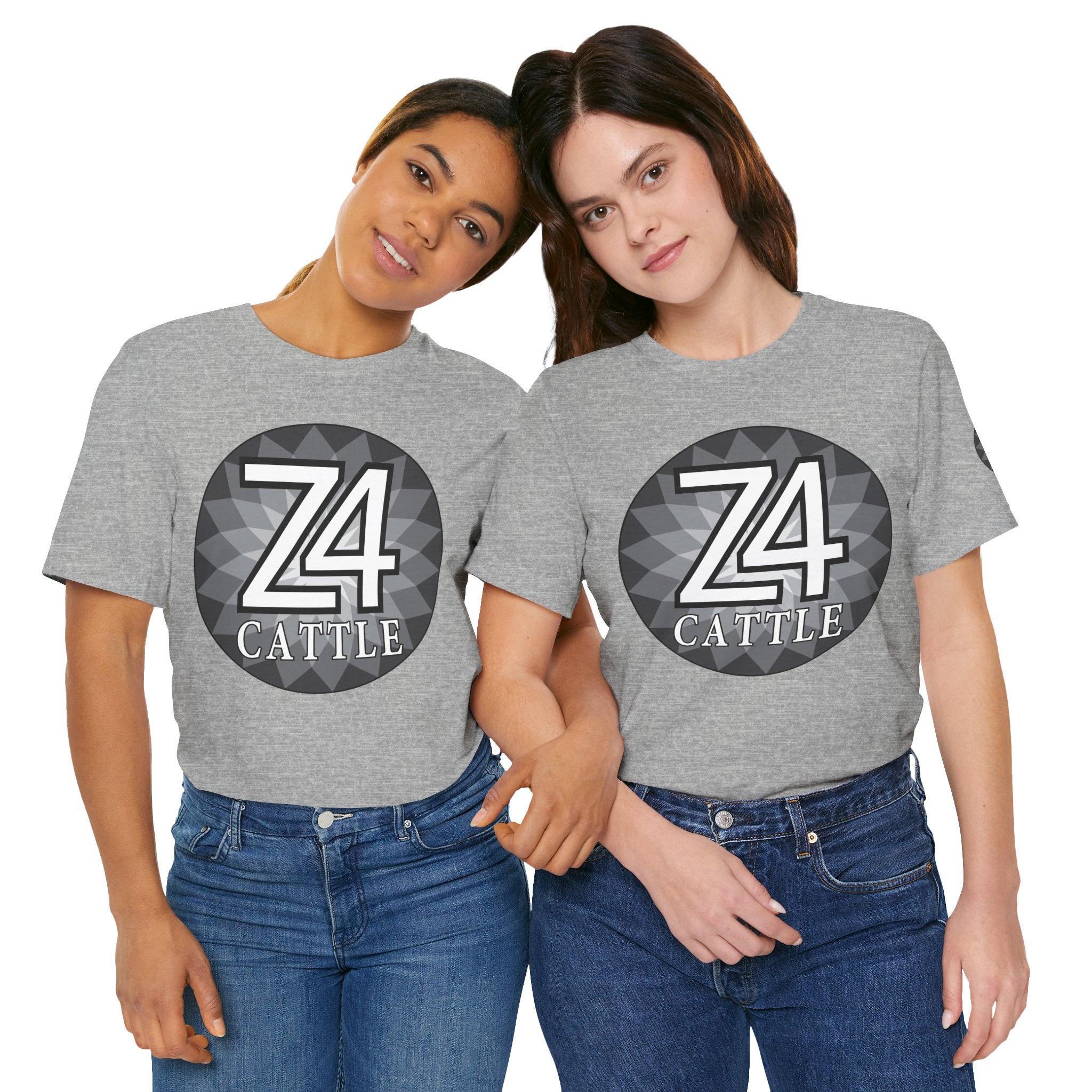 Z4 Calle Logo T-Shirt — Monochrome Urban Graphic Tee