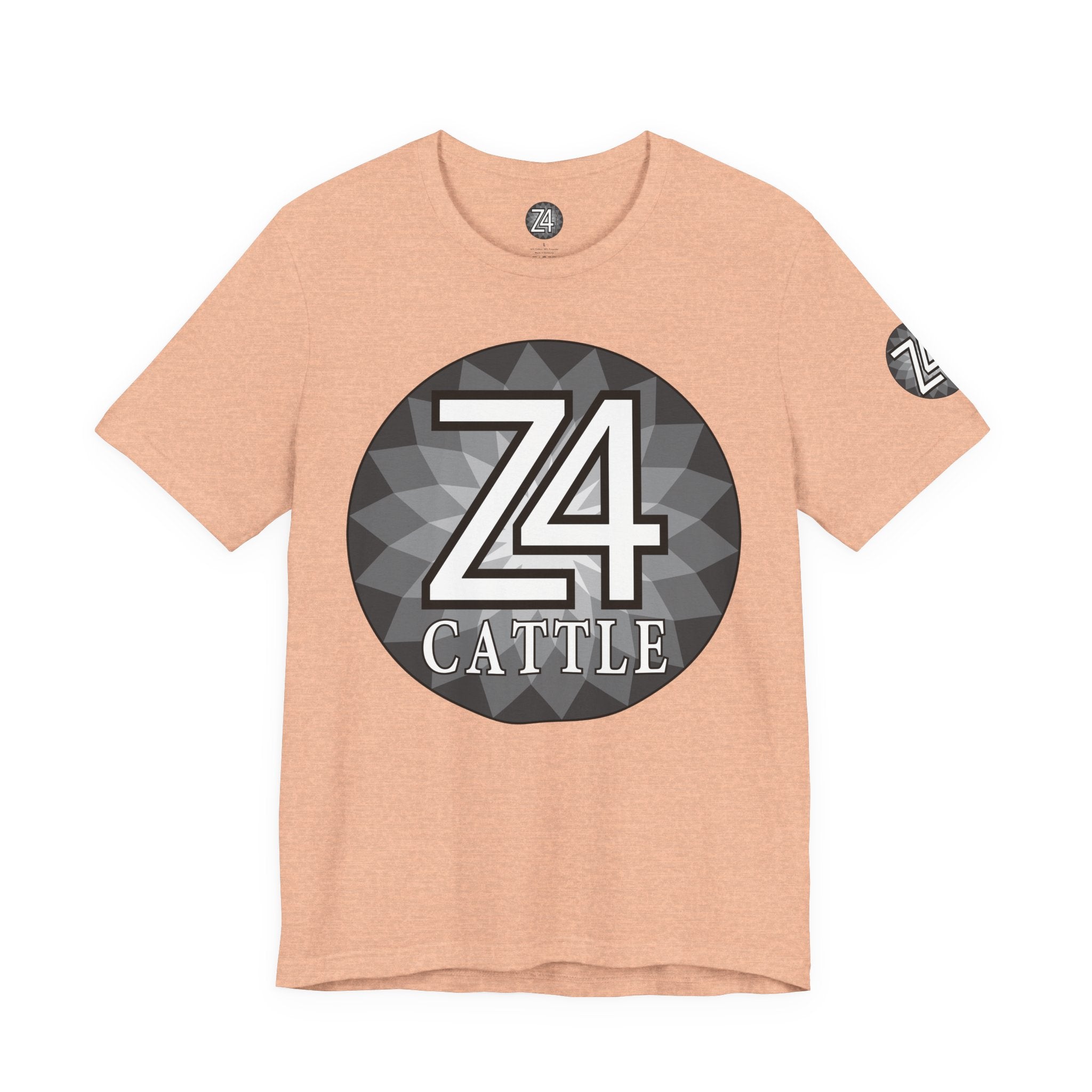 Z4 Calle Logo T-Shirt — Monochrome Urban Graphic Tee