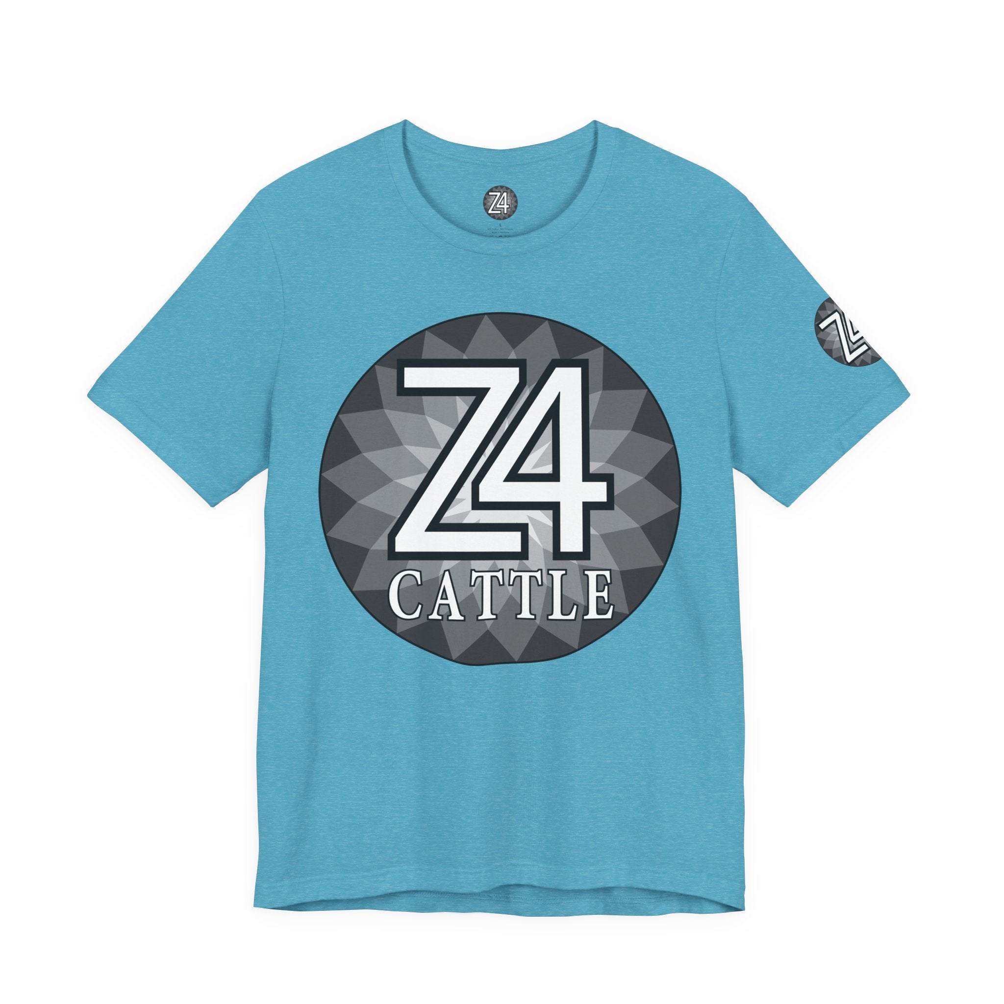 Z4 Calle Logo T-Shirt — Monochrome Urban Graphic Tee