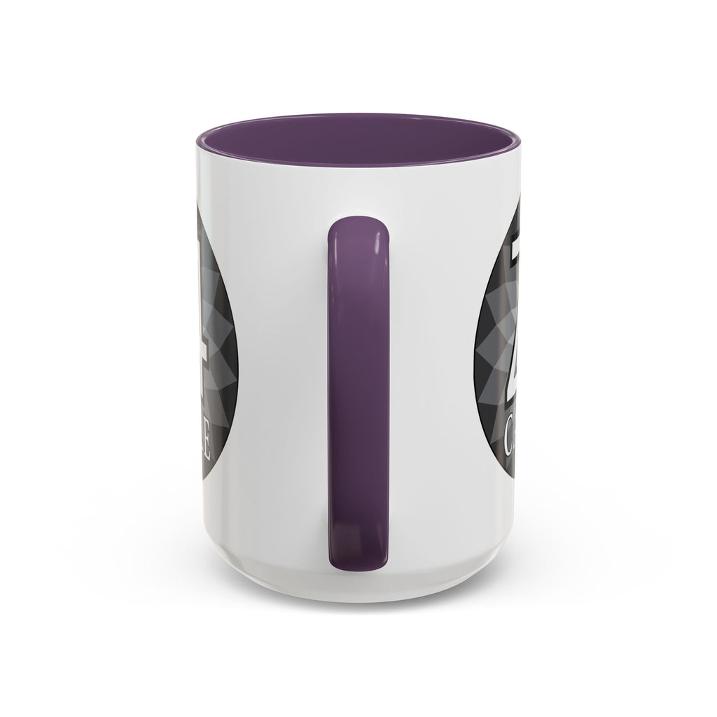 Z4 Cattle Accent Coffee Mug – Black Handle & Rim, Farm Ranch Livestock Gift