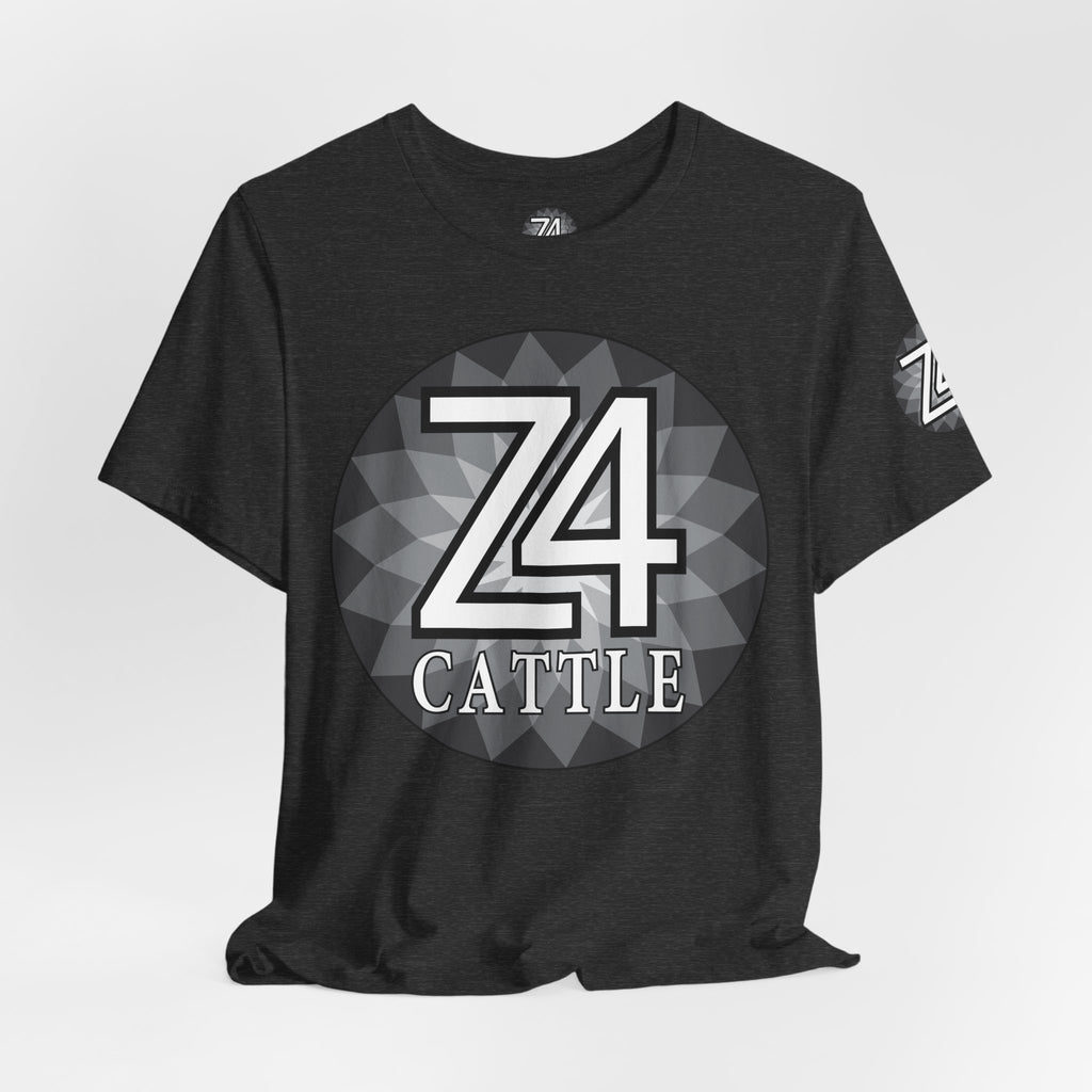 Z4 Calle Logo T-Shirt — Monochrome Urban Graphic Tee