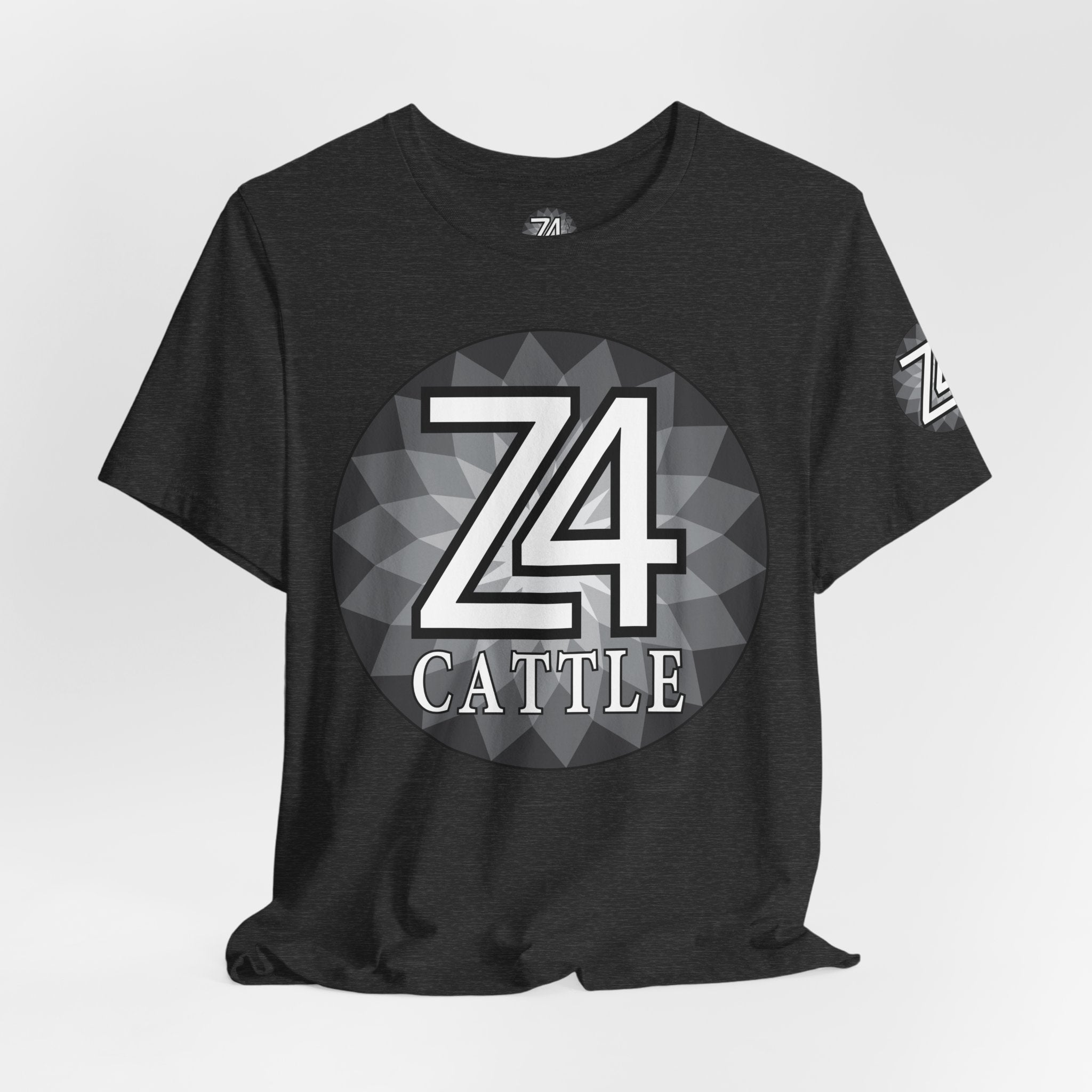 Z4 Calle Logo T-Shirt — Monochrome Urban Graphic Tee